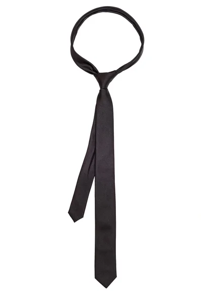 Black elegance tie — Stock Photo, Image