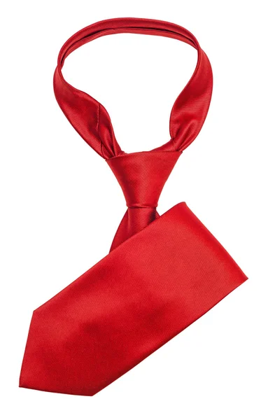 Red elegance tie — Stock Photo, Image