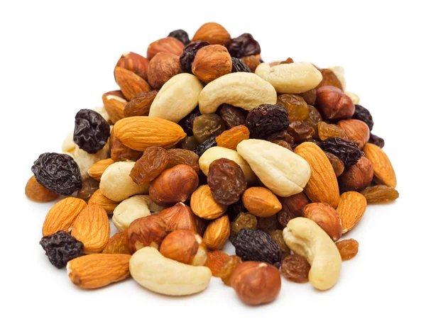 Pile of mixed nuts — Stock Photo, Image