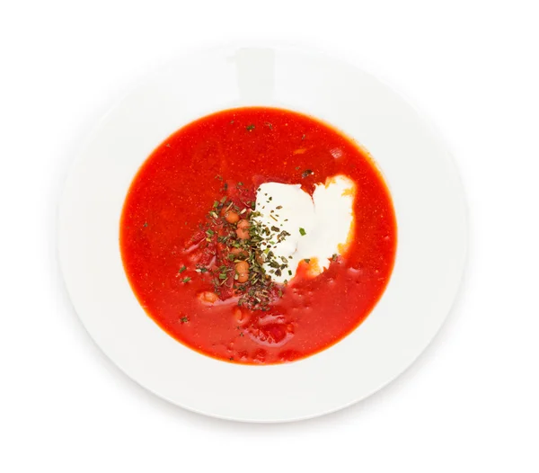 Borsch Üstten Görünüm