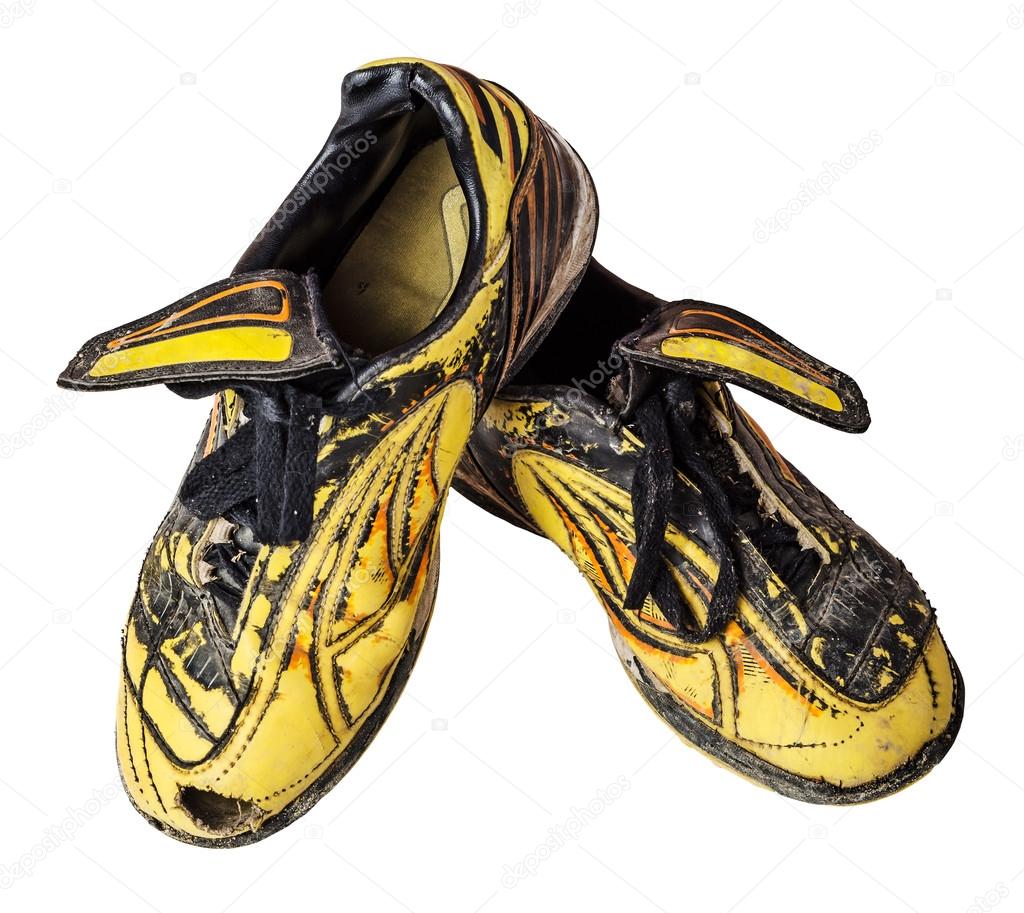 old football shoes