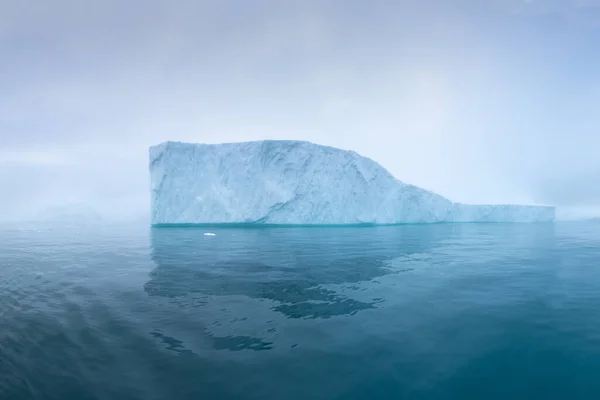 Climate Change Global Warming Icebergs Melting Glacier Ilulissat Glacier Greenland —  Fotos de Stock