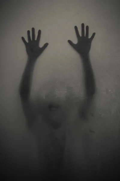 Σκιά χέρια — Φωτογραφία Αρχείου