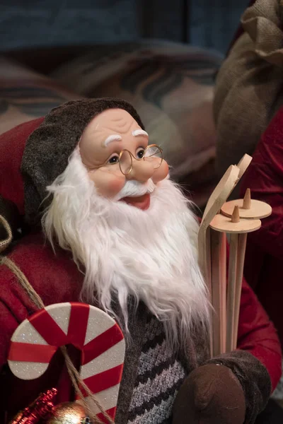 Muñeca Santa Claus Buen Humor —  Fotos de Stock