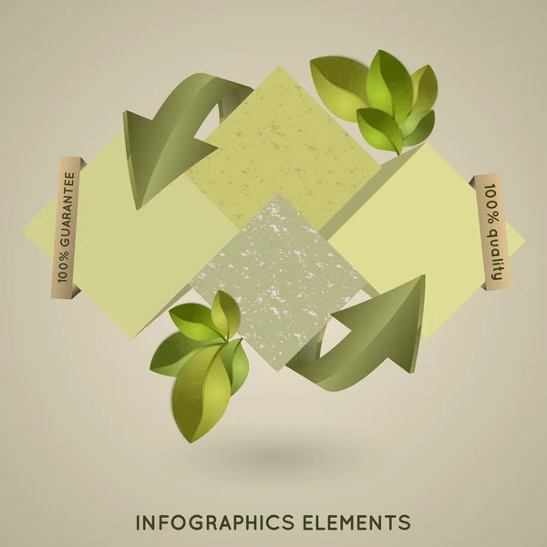 Modern elements of infographics — Stock Vector