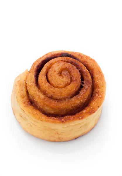 Cinnamon bun close-up — Stock Photo, Image