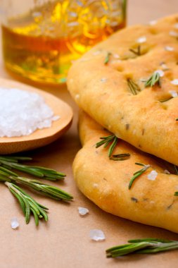 İtalyan focaccia ekmek