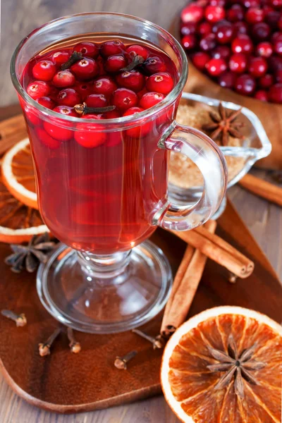 Winter drink with spice — Stock Photo, Image