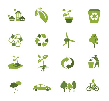 Green Ecology icon clipart