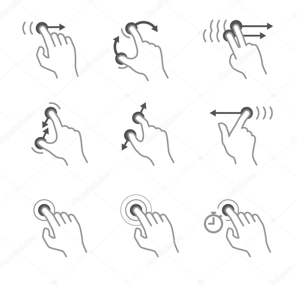 Touch Pad Gestures