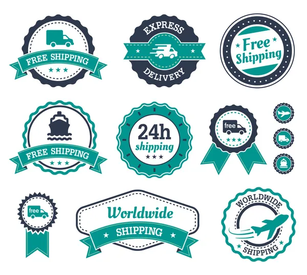 Sevkiyat etiketleri.