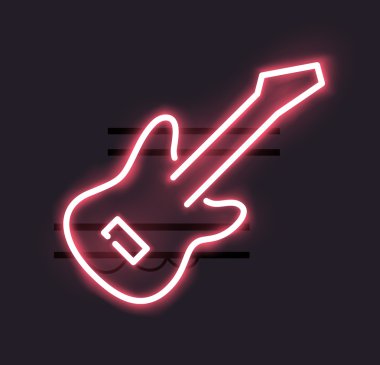 Neon gitar işareti