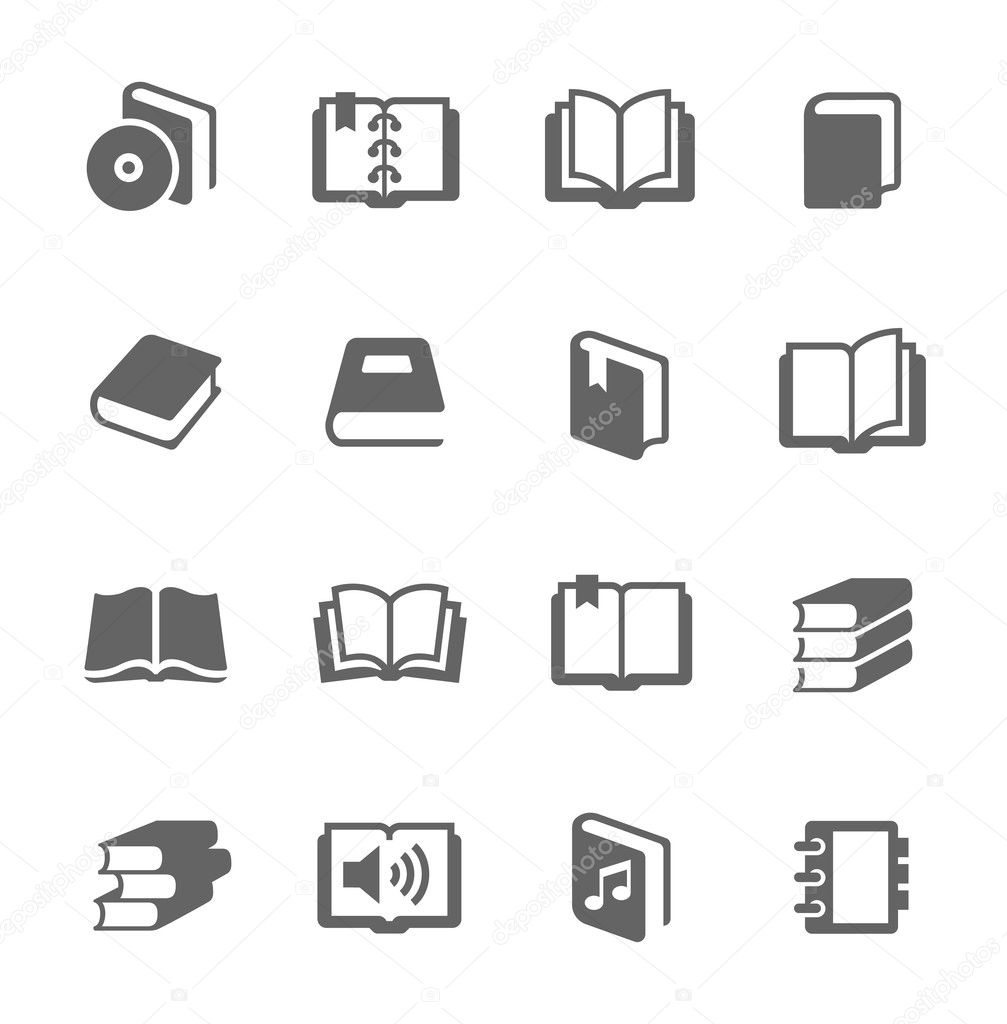 Books icons