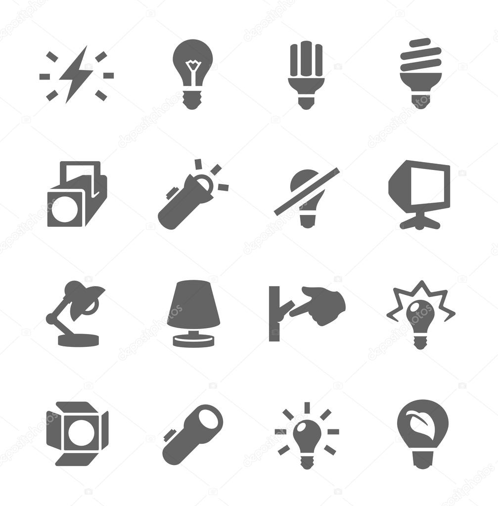 Light source icons