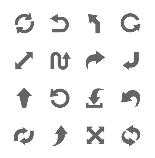 Iconos de flecha — Archivo Imágenes Vectoriales