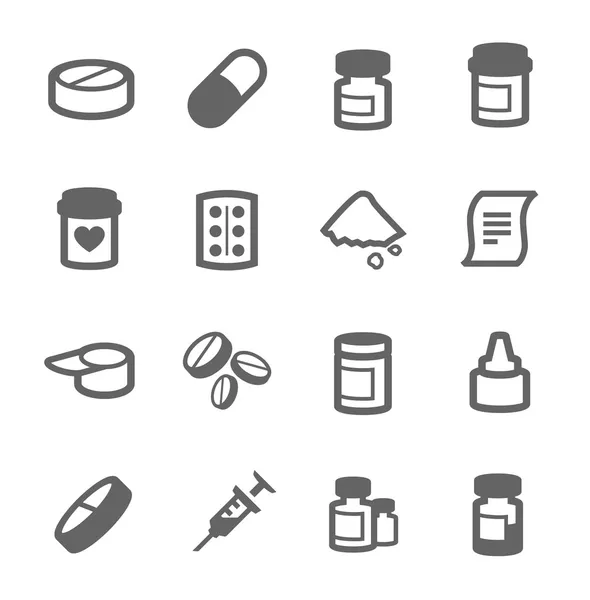 Pharma icons — Stock Illustration Pharma icons Royalty Free Stock Illustrations