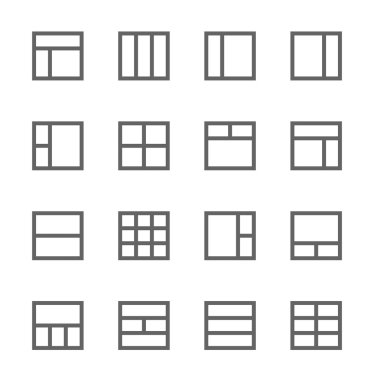 yerleşimi simgeleri