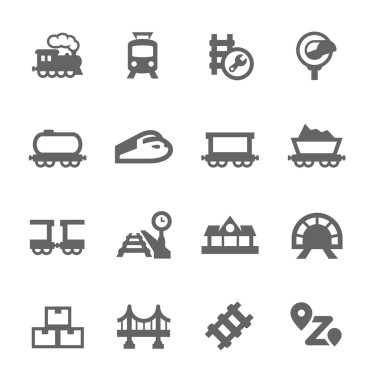 iconos de los trenes