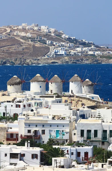 Mykonos windmills — Stock Photo, Image