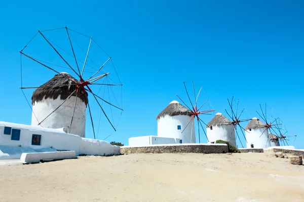 Mykonos windmills — Stock Photo, Image