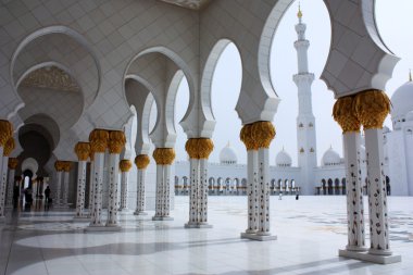 Şeyh Zayed, Abu Dabi 'deki Büyük Cami.