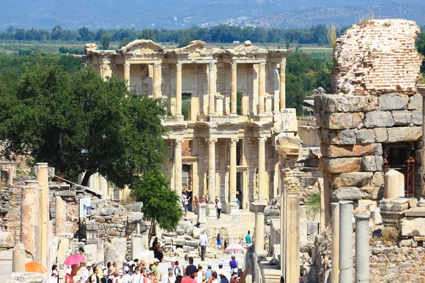 Efeso e la Biblioteca di Celso — Foto Stock
