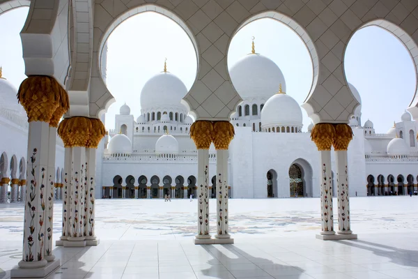 Sheikh Zayed stor moské i Abu Dhabi — Stockfoto