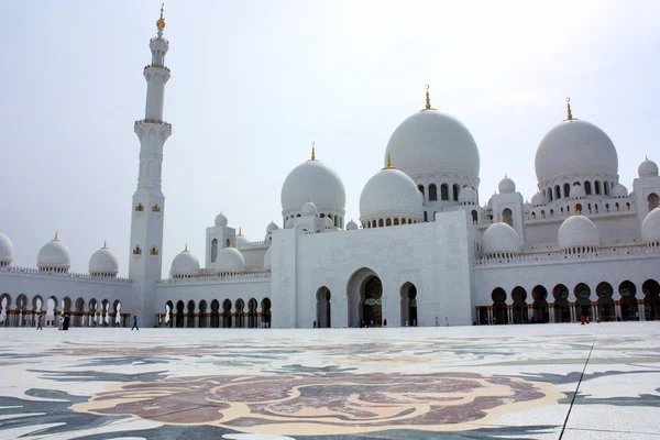 Sheikh Zayed Grand Mosque i Abu Dhabi - Stock-foto