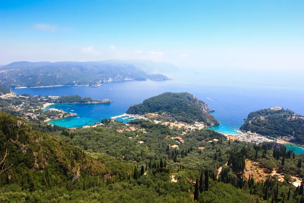 Palaiokastritsa in Corfu — Stock Photo, Image