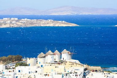 Beş yel değirmenleri mykonos