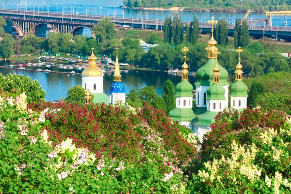 Kiev blüht im Frühling — Stockfoto