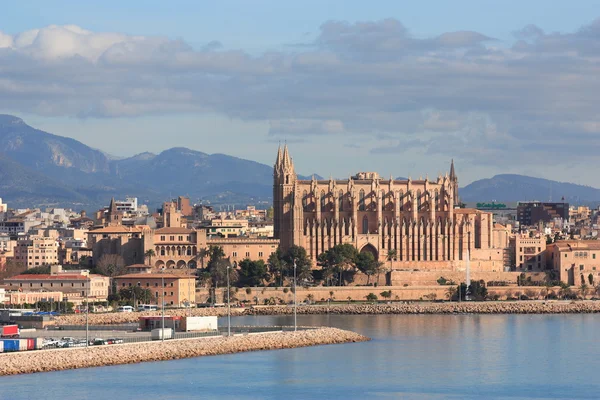 Catedral de La Seu em Palma de Maiorca — Fotografia de Stock