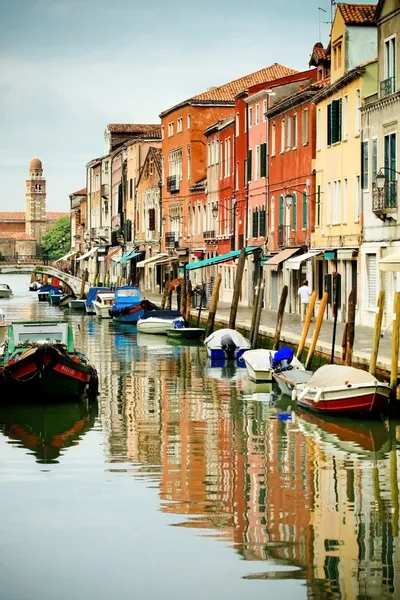 Kanäle von Venedig — Stockfoto