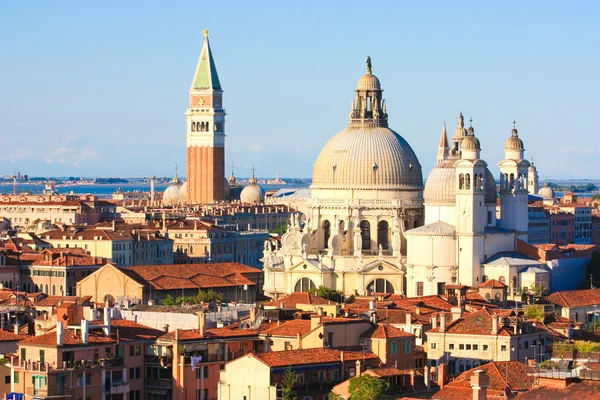 Venice roofs and cathedrals — Stock Photo, Image