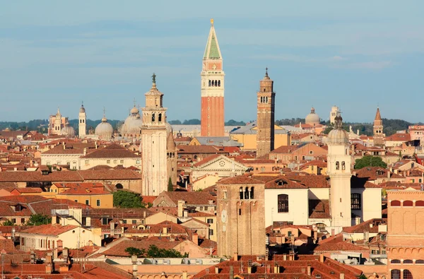 Venice roofs and cathedrals — Stock Photo, Image