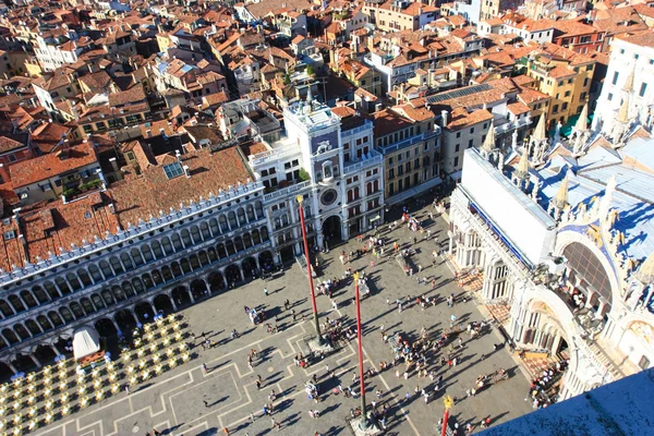 San Marco-plassen i Venezia – stockfoto