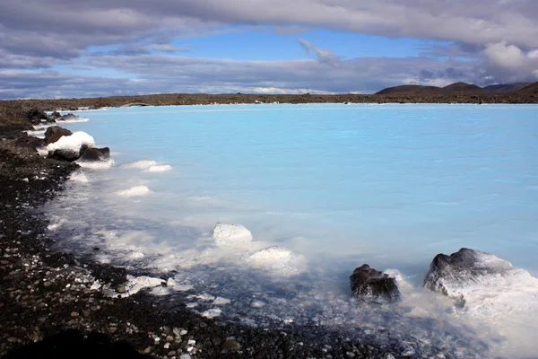 Blue Lagoon spa géothermique en Islande — Photo