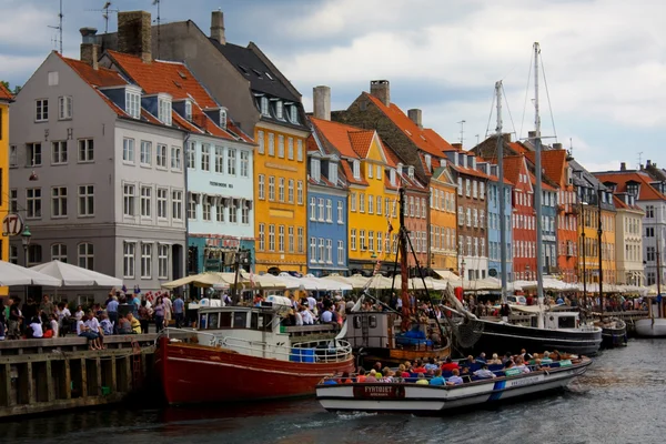 Nyhavn waterfront in Copenhagen — Stock Photo, Image