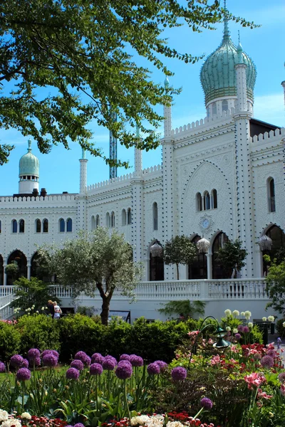 Tivoli Gardens in Copenhagen — Stock Photo, Image