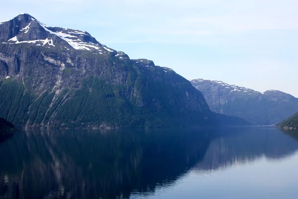 Geiranger fjord — Stock fotografie