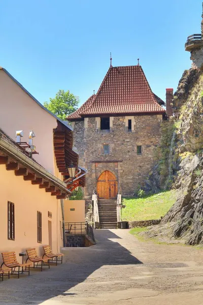 Castelo Strekov Muito Antigo República Checa Europa — Fotografia de Stock