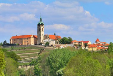 Avrupa 'da Çek Cumhuriyeti' ndeki güzel Melnik kalesi