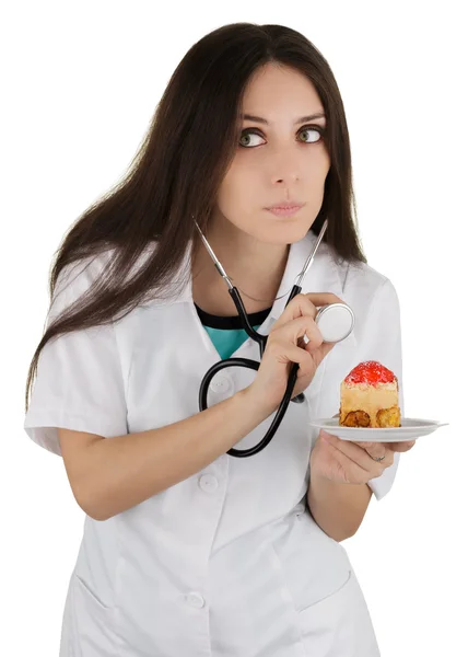 Is the Cake Healthy — Stock Photo, Image