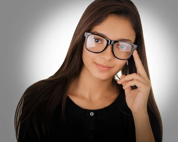 Girl with Glasses — Stock Photo, Image