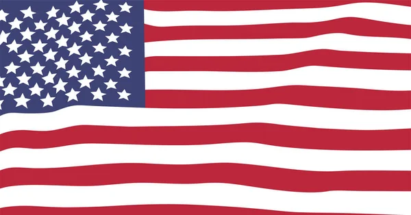 Vereinigte Staaten Von Amerika Vector Cartoon Background Design — Stockvektor