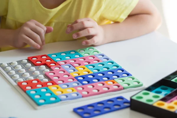 Colored forms. Elementary mathematics. Primary School. The study of numbers. The study of the composition of the number. Numicon