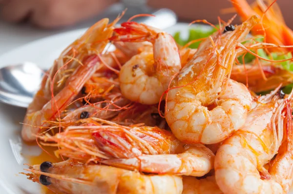 Bake shrimp — Stock Photo, Image