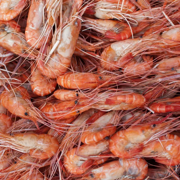 Baked shrimp — Stock Photo, Image
