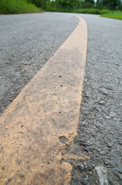 Lines on the road — Stock Photo, Image