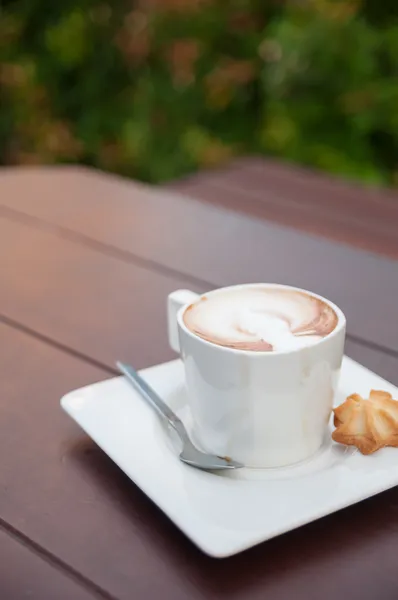 Hot coffee — Stock Photo, Image